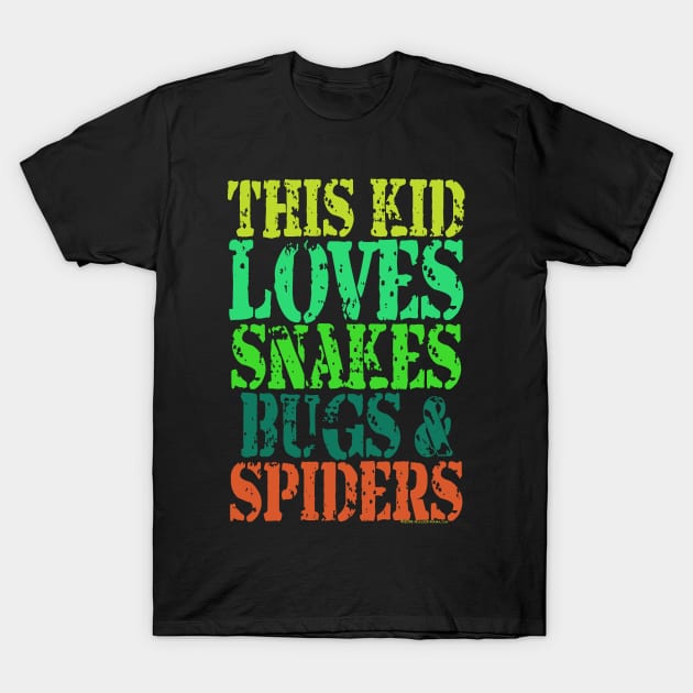 This kid loves bugs! T-Shirt by House_Of_HaHa